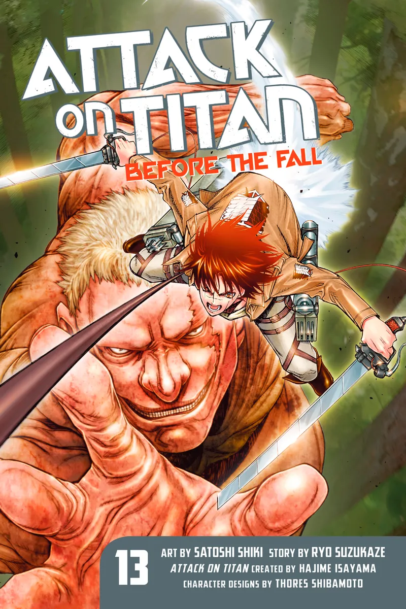 Cover of Attack on Titan: Before the Fall Vol 13