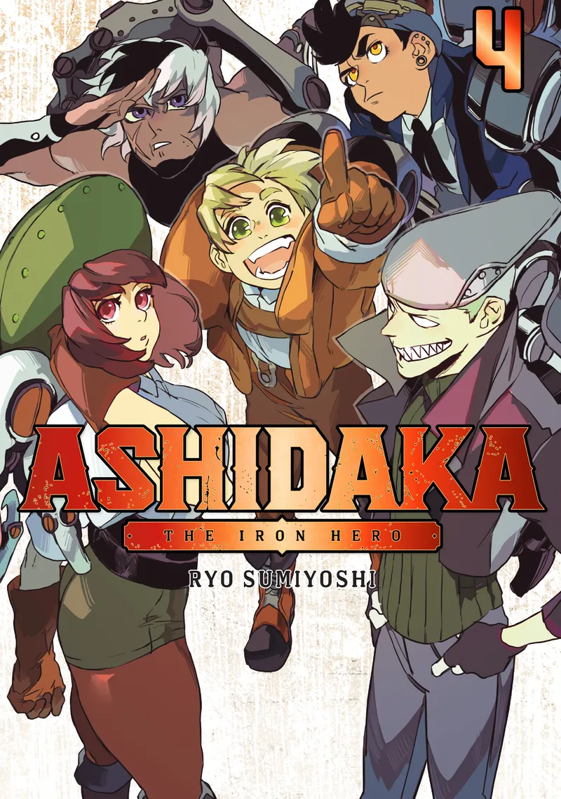 Cover of ASHIDAKA - The Iron Hero Vol 4