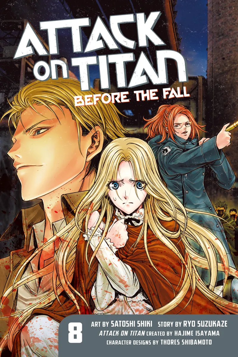 Cover of Attack on Titan: Before the Fall Vol 8