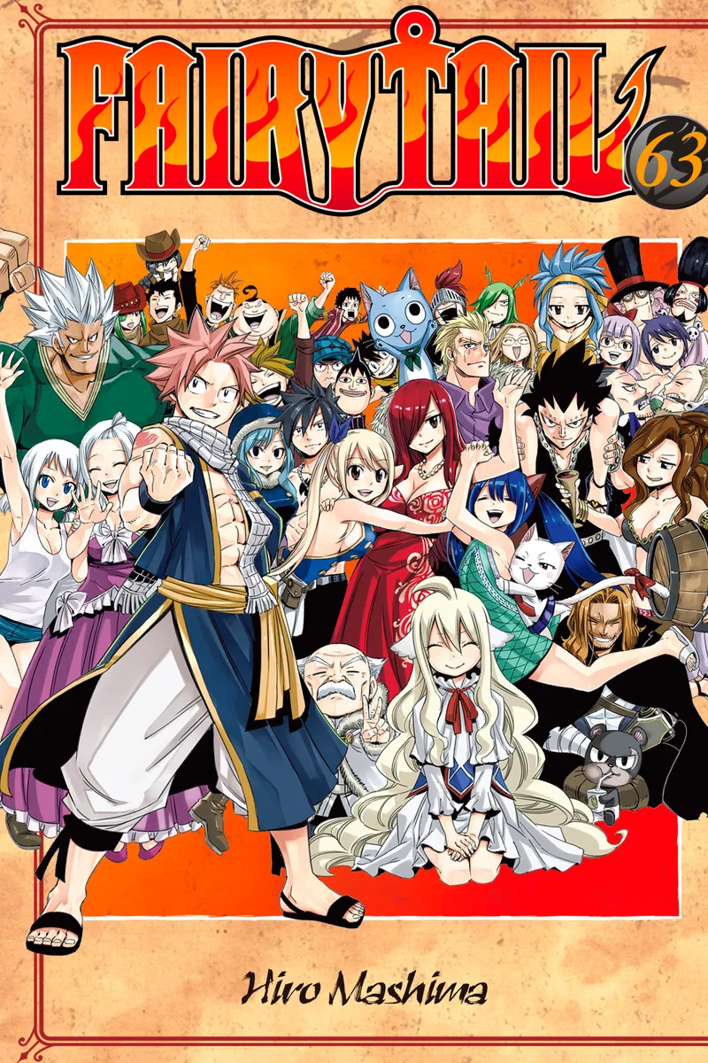 Cover of FAIRY TAIL Vol 63