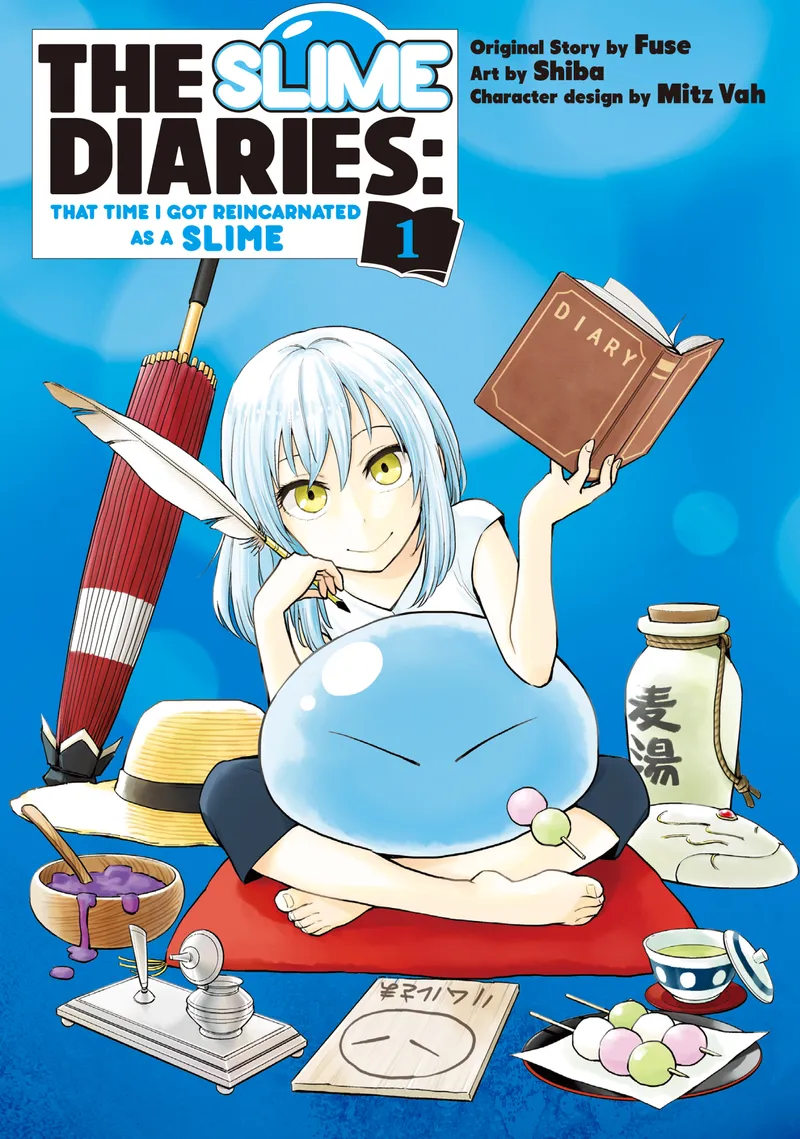Cover of The Slime Diaries: That Time I Got Reincarnated as a Slime