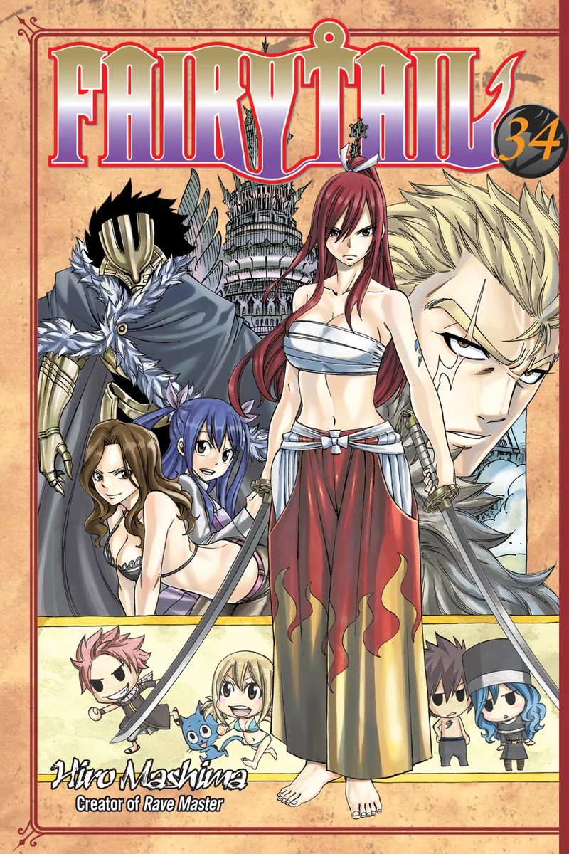Cover of FAIRY TAIL Vol 34
