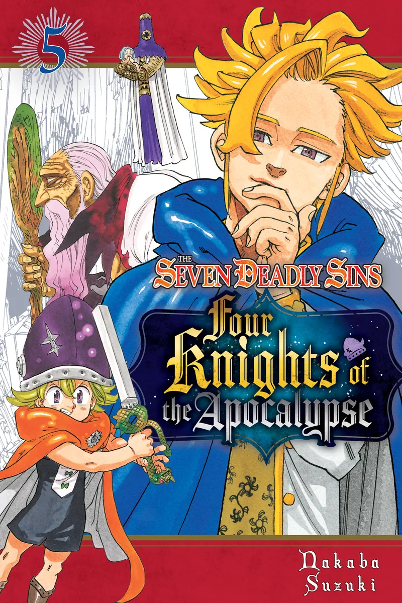 Cover of The Seven Deadly Sins: Four Knights of the Apocalypse Vol 5