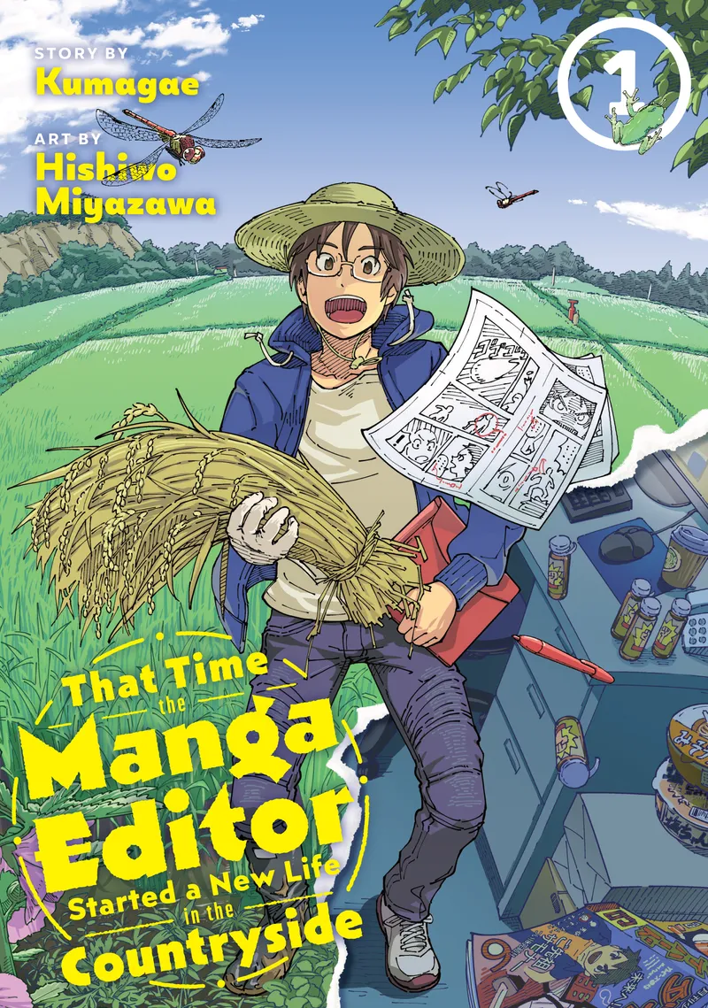 Cover of That Time the Manga Editor Started a New Life in the Countryside Vol. 1