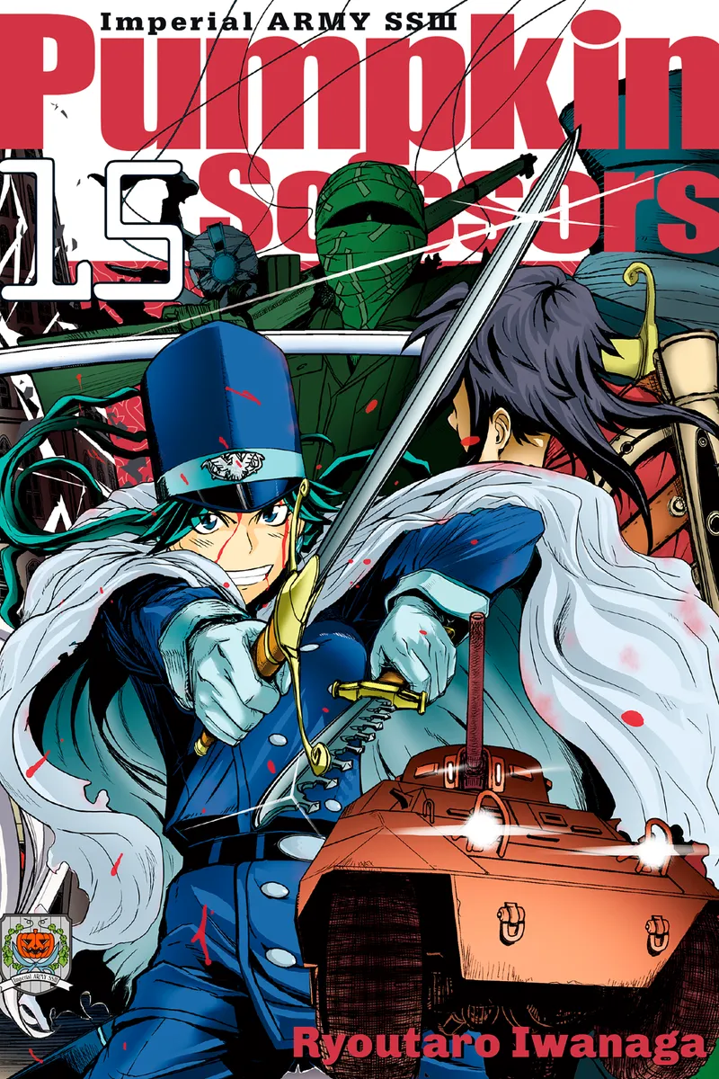 Cover of Pumpkin Scissors Vol 15