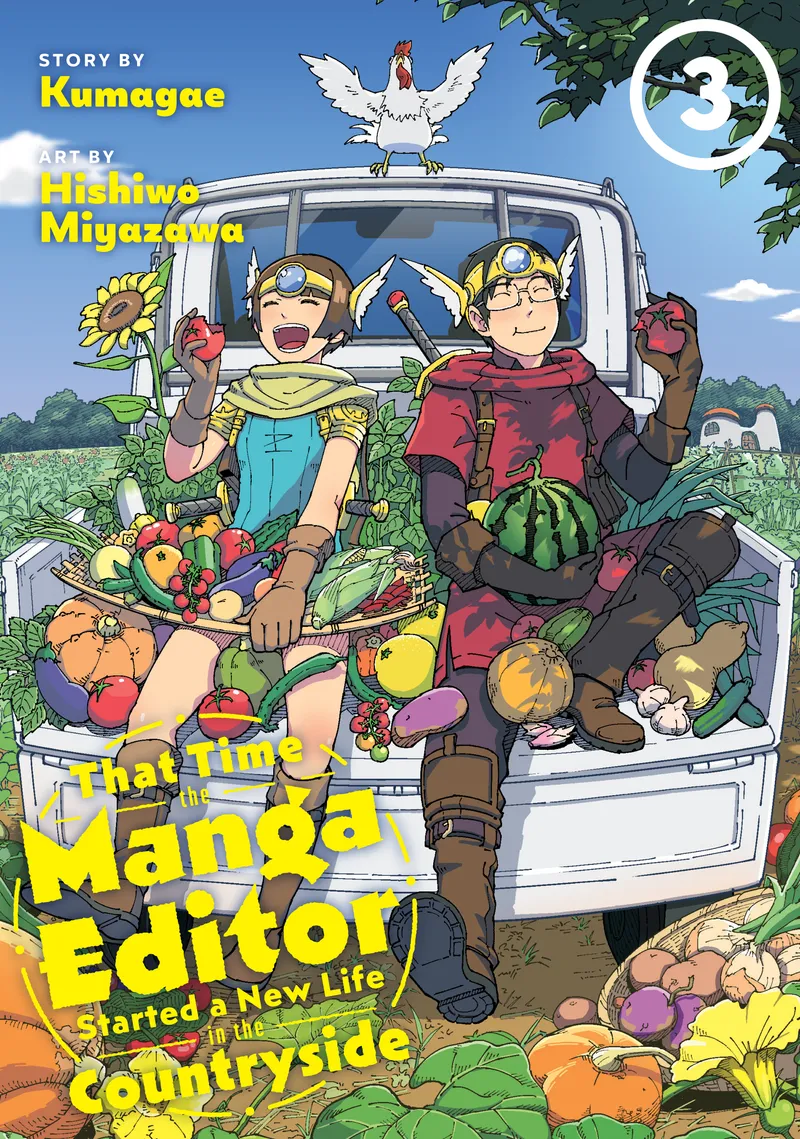 Cover of That Time the Manga Editor Started a New Life in the Countryside Vol 3